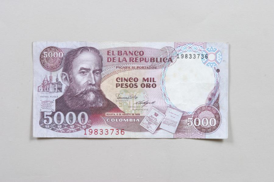 콜롬비아 5.000 PESOS