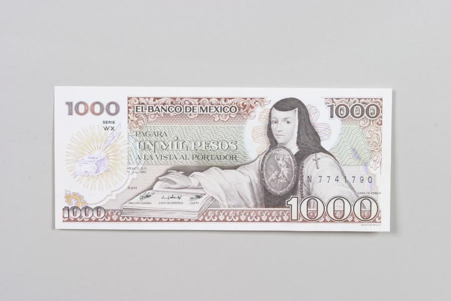 멕시코 지폐  1,000 PESOS