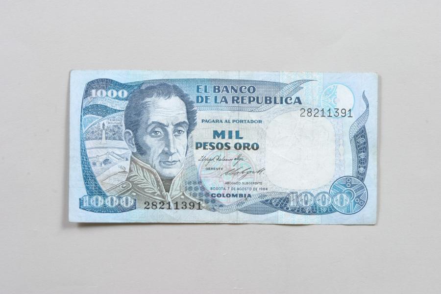 콜롬비아 1,000 PESOS